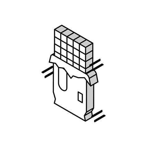 Chocolate Packaging Isometric Icon Vector Illustration 39310249 Vector