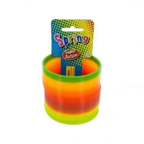 Ja-Ru Super Action Rainbow Slinky Spring (Pack of 20) - Walmart.com