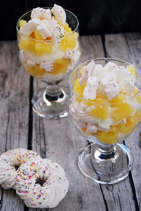 Windringe Ananas Dessert - Resteverwertung, Schürzenfräulein