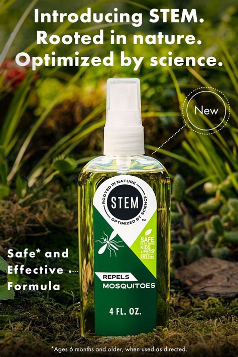 Stem™️ Mosquito Repellent Precise Combinations Of Effective Ingredients In 2022 Bug Spray