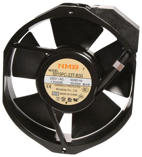 5915PC 23T B30 A00 Nmb Technologies AC Axial Fan 230V Rectangular