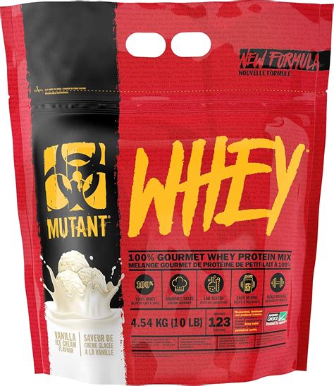 MUTANT Whey Poudre de protéine de lactosérum 100 22 g de protéines