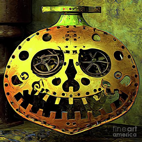 3d Look Artificial Intelligence Art Steampunk Jackolantern Abstract Expressionism Effect 2