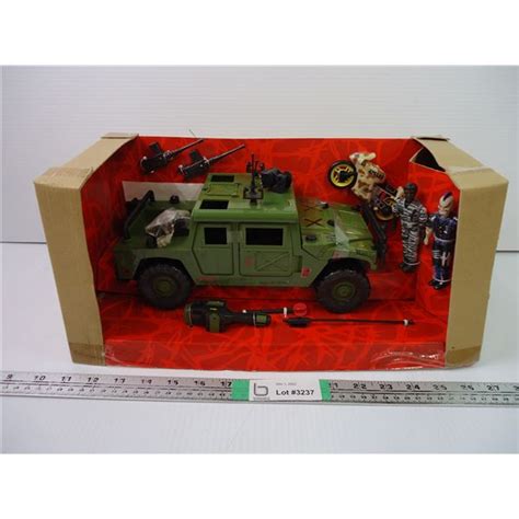 Plastic Military Jeep With Accessories Nos Bodnarus Auctioneering