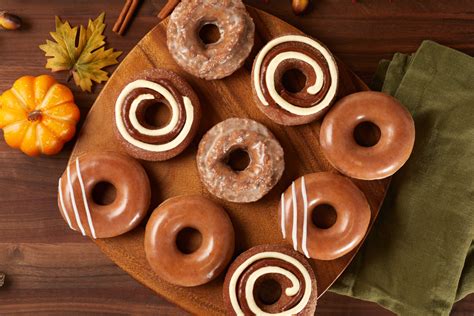 Krispy Kreme Introduces Pumpkin Spice Donut Collection