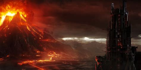 The History Of Mordor Mount Doom In Lord Of The Rings