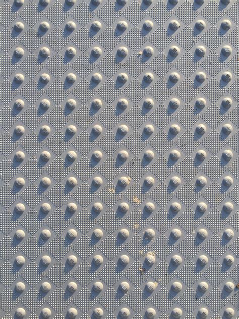 Light Blue Plastic Walk Way With Bumpy Grid Free Textures