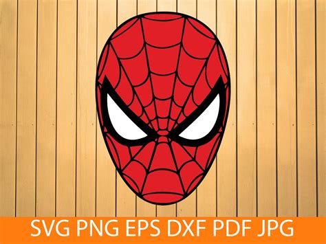 Spiderman 2 SVG PNG DXF Spiderman Head Svg Spiderman Face Etsy Australia