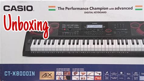 Keyboard Unboxing Casio Ctx 8000IN YouTube