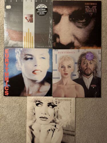 Eurythmics ‎revenge Sweet Dreams Savage 1984 Vinyl Lp Lot Be Yourself Tonight Ebay