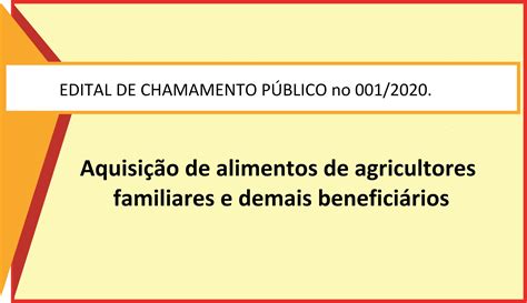 Edital De Chamamento P Blico No Prefeitura Municipal De