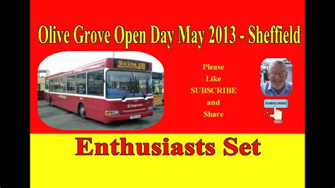 Buses Olive Grove Open Day Sheffield May Bus Enthusiasts Set