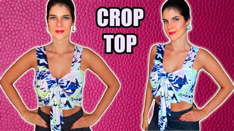 C Mo Coser Un Crop Top A La Medida Patr N Y Costura Marig Youtube