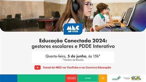 Mecaovivo Educa O Conectada Gestores Escolares E Pdde