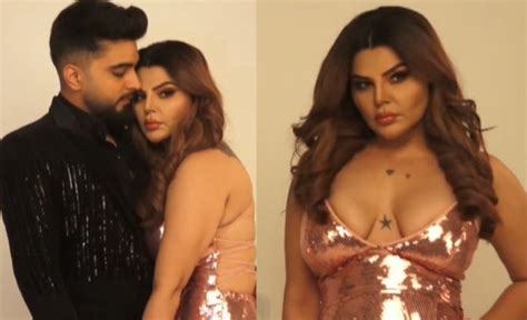 Rakhi Sawant Was Doing A Photoshoot In A Bralette With Bf Adil The