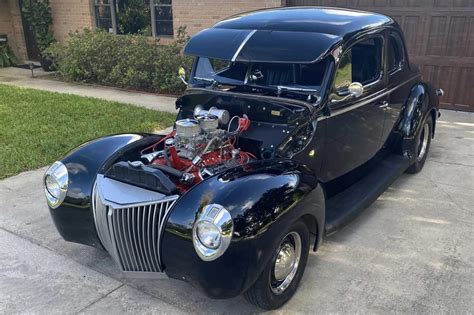 Hemi Powered 1940 Ford Coupe Hot Rod For Sale On Bat Auctions Sold