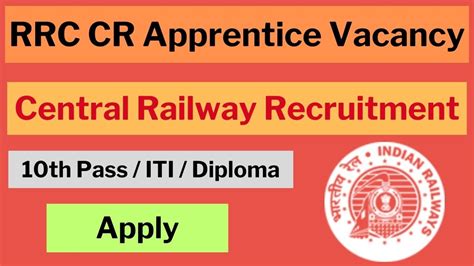 RRC Central Railway Recruitment 2024 Vacancy Notice Released For 2424