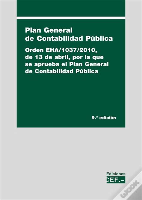 Plan General De Contabilidad Publica De Gabinete Tecni Gabinete Tecnico