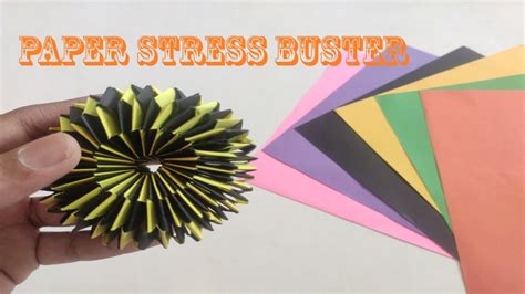 How To Make Origami Antistress Fidget Toy YouTube