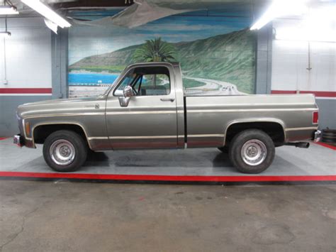 1977 Chevrolet Bonanza Short Bed Outstanding Southern California Blue