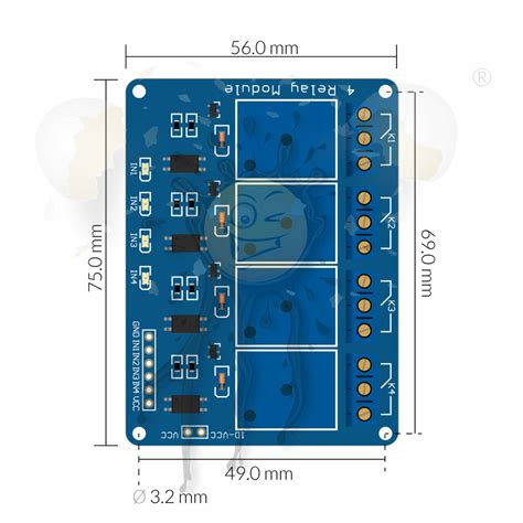 Kanal Channel Relais Modul V A Vac A Vdc Optokoppler Iot