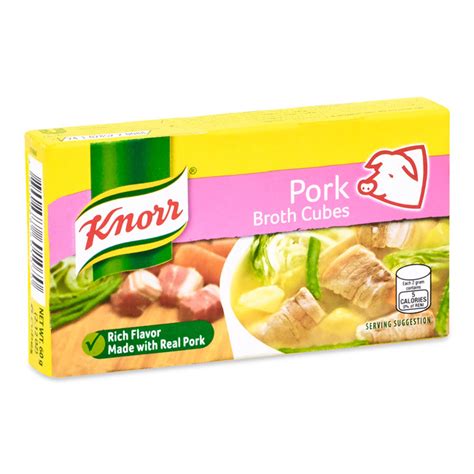 Knorr Cubes Pork Flavour 60g Collections Kabayan Asian Store