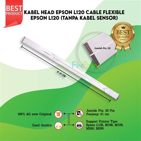 Jual Kabel Head Epson L120 Cable Flexible Epson Printer L 120 L 121 New