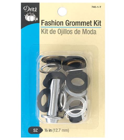 Dritz 12 Fashion Grommet Kit Black Joann