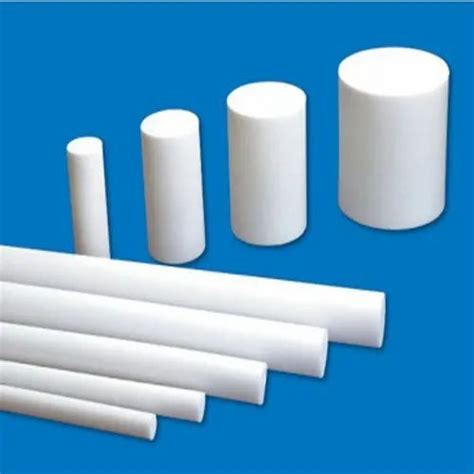 Round White PTFE Extruded Rods Size 3 Mm To 100 Mm At Rs 900 Kg In