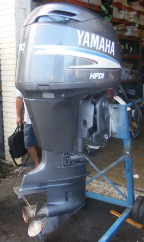 Yamaha Hp Hpdi Outboard Shaft Rh Engine Hours Motor