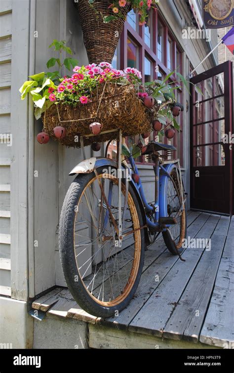 Vintage Bicycle With Basket