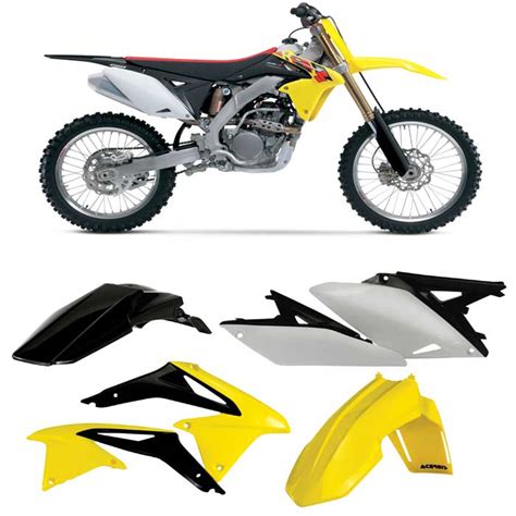 Acerbis Body Kit Suzuki Rmz 250 10 13 Original 13 Mx1 Canada