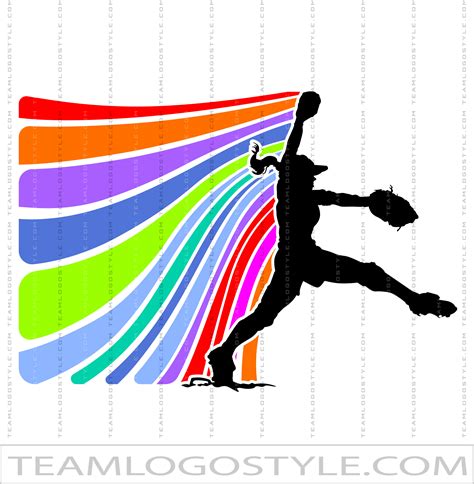 Softball Graphics Vector Mascot Images Clip Art Eps 