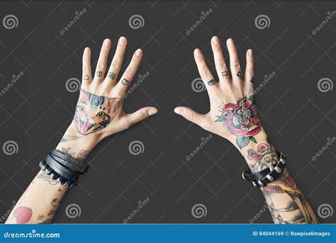 Tattoo Woman Style Glamour Alternative Lifestyle Concept Stock Image