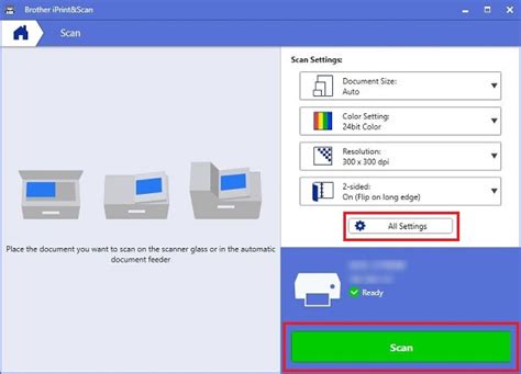 Scan Using IPrint Scan Windows Or Macintosh Computer Brother Canada