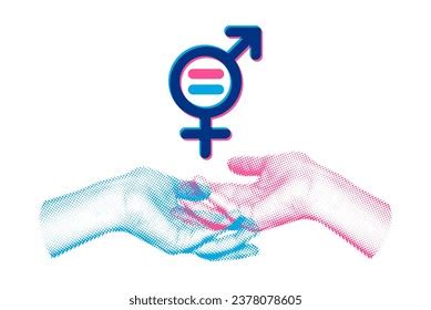 Equality Gender Symbol Art Collage Male Stock Vector (Royalty Free) 2378078605 | Shutterstock