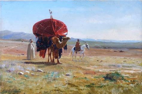 Eugène Alexis Girardet Petite caravane MutualArt