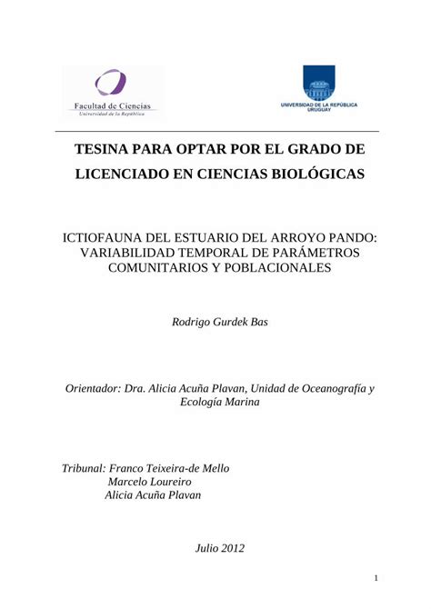 Pdf Tesina Para Optar Por El Grado De Licenciado En De Los