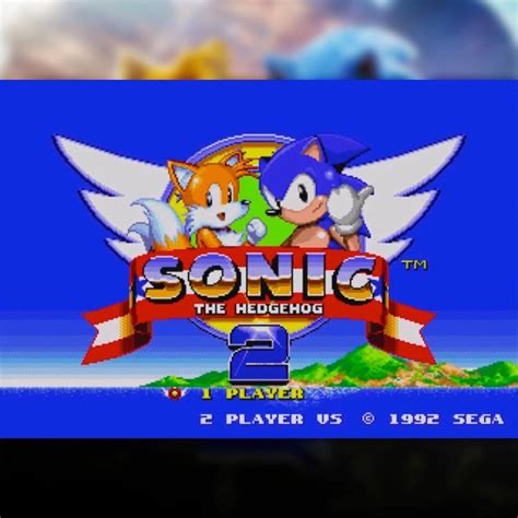 I Made A Poster Inspired By The Sonic 2 Title Screen Rsonicthehedgehog