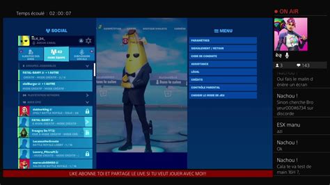 LIVE FORTNITE JE CHERCHE UNE TEAM Michou Gotaga Nextaz Tk78 Squeezie