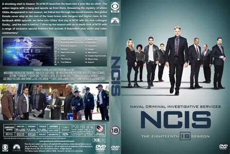 Ncis Season 18 R1 Custom Dvd Covers And Labels Dvdcovercom