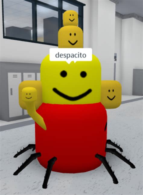 Something | Despacito Spider | Roblox memes, Roblox funny, Funny ...