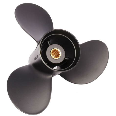 Solas Propeller 9 9 x 10 für Mercury 25 30 PS 3 Blatt 10 Zähne Alum