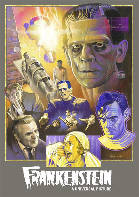 "FRANKENSTEIN" (1931) Tribute Poster on Behance