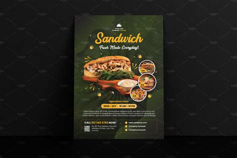 Flyer Design Templates For Food