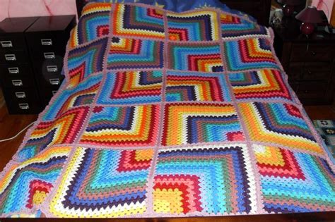 Granny Square Blanket Granny Square Decke H Keldecke Granny Squares