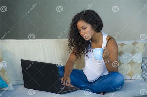 Young Attractive And Relaxed Black African American Student Woman