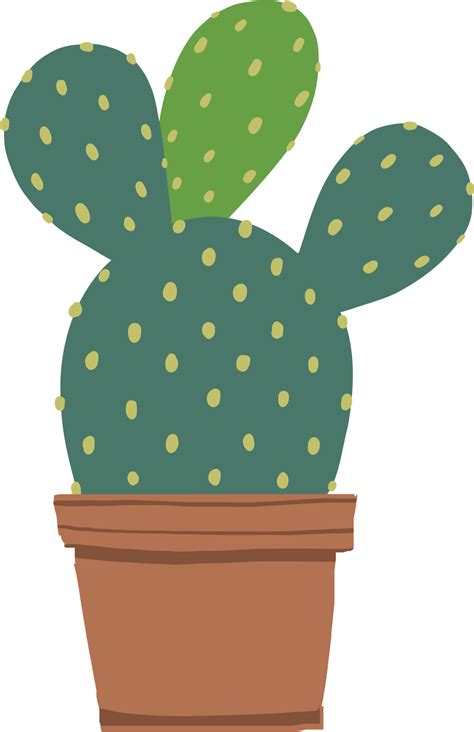Simplicity Cactus Plant Freehand Drawing Flat Design 10251858 Png