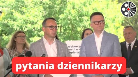 Konferencja Trzeciej Drogi Pytania Dziennikarzy Youtube