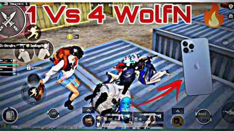 1 Vs 4 To Wolfn🔥⚡ 𝗽𝗼𝘄𝗲𝗿 𝗼𝗳 𝟰𝟬 𝗙𝗽𝘀😈 𝗦𝘂̂𝗰̧𝗶̂𝗱𝗲̀ 𝗦𝗾𝘂̂𝗮̃𝗱 Pubgmobile